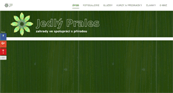 Desktop Screenshot of jedlyprales.cz